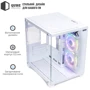 Корпус QUBE REEF ARGB White (REEF_GMNU3): Потужність БЖ, Вт нет