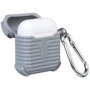 Чохол для навушників Becover Case Protective i-Smile with Belt Gray IPH1371 (702354) for Apple AirPods фото 2