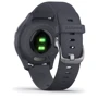 Смарт-годинник Garmin Vivomove 3s Silver Stainless Steel Bezel w. Granite Blue and Silicone B. (010-02238-00): Сенсорний екран є