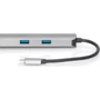 Адаптер Digitus Adapter USB-C to HDMI+3xUSB+RJ54 Grey (DA-70892) фото 5