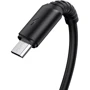 Кабель Borofone USB Cable to Micro USB Coolway 1m Black (BX47): Длина 1 м