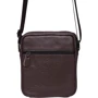 Мужская сумка через плечо Borsa Leather коричневая (K11169a-brown): Пол Мужской