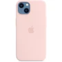 Чехол для iPhone Apple Silicone Case with MagSafe Chalk Pink (MM283) for iPhone 13: Материалы Силикон