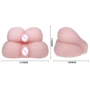 Мастурбатор с вибрацией и звуковым сопровождением BAILI - Two Passion Lady Vagina And Ass Vibrating (BM-009136PL)