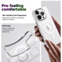 Чехол для iPhone ArmorStandart Unit MagSafe Matte Clear Silver for iPhone 14 Pro (ARM70437): Цвет прозрачный
