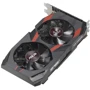 Видеокарта ASUS CERBERUS-GTX1050TI-A4G: Объем памяти, Гб 4