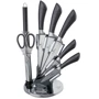 Набір кухонних ножів Berlinger Haus Carbon Pro 8 пр. (2476-BH)