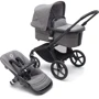 Универсальная коляска Bugaboo Fox 5 2 в 1 Black/Grey Melange (100051054)