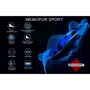 Стельки каркасные для занятия спортом Spannrit Memopur Sport размер 43 (M7335540076V001): Антибактериальная пропитка Есть