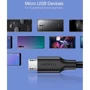 Кабель Ugreen USB Cable to microUSB 1.5m Black (60137): Довжина 1.5 м
