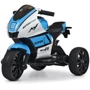 Дитячий електромотоцикл 3 колісний Bambi Racer Yamaha синьо-білий (M 4135EL-1-4)