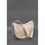 Женская сумка хобо BlankNote Круассан светло-бежевая (BN-BAG-12-light-beige): Застежка Молния