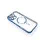Чехол для iPhone BeCover Chrome Case with MagSafe Sierra Blue for iPhone 16 Pro Max (712087): Тип чехла накладка на заднюю часть