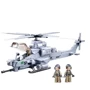 Конструктор Sluban Model Bricks Вертоліт Вайпер AH-1Z (M38-B0838): Виробник Sluban