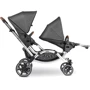 Универсальная коляска для двойни 2 в 1 ABC Design Zoom Diamond Edition Asphalt фото 11