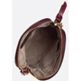 Женская сумка-кошелек Michael Kors Jet Set Charm Sm Ns Chn Phn Xbody бордовая (32T0GT9C1L950): Фактура Матовая, Зернистая