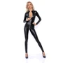 Комбинезон Noir Handmade F293 Powerwetlook catsuit with front zipper Black, XL