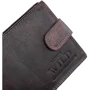 Мужское портмоне Always Wild темно-коричневое (DNKN992L-MCR-black): Материал Натуральная кожа