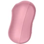 Вакуумный стимулятор с вибрацией Satisfyer Cotton Candy Light Red