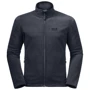 Толстовка Jack Wolfskin Skywind Jacket 1709021-6230 48 серая на молнии