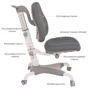 GT Racer C-1240 Orthopedic Gray: Min высота сиденья, см 42