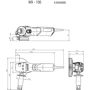 Болгарка (Кутова шліфувальна машина) Metabo W 9-100 (600350010): Виробник Metabo