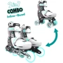 Роликовые коньки Neon Combo серые 34-37 (NT31E4)
