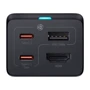 Зарядний пристрій Baseus Wall Charger GaN5 Pro HDMI+USB-C+2хUSB 67W Black with USB-C Cable (CCGP110201): Тип сетевое