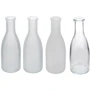 Ваза Lefard Bottle white-frost 4 шт 18х6x26.5 см (804-114)