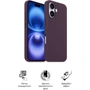 Чехол для iPhone ArmorStandart ICON2 MagSafe Plum for iPhone 16 (ARM81312): Материалы Силикон
