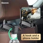 Держатель Baseus Holder Hook Backseat Vehicle Black (SUHZ-A01) фото 16