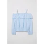 Блуза H&M 6410088 170 см голубая