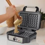 Вафельниця Profi Cook PC-WA 1240: Матеріал корпусу нержавеюшая сталь, пластик