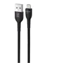 Кабель Proove USB Cable to Lightning Light Weft 2.4A 1m Black