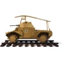 Залізничний німецький бронеавтомобіль Panzerspahwagen P 204 (f), II МВ WWII German armored vehicle Panzerspahwagen P 204 (f) Railway (ICM35376) фото 11