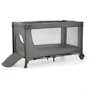 Ліжко-манеж Kinderkraft Joy 2 Dark Grey (KLJOY02DGR00000): Стінка, що опускається Есть