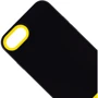 Чохол для iPhone Mobile Case TPU+PC Bichromatic Black / Yellow for iPhone SE 2020/iPhone 8/iPhone 7: Матеріали поликарбонат и полиуретан