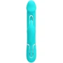 Вибратор 3в1 LYBAILE Pretty Love Twinkled Tenderness Kampas Turquoise (BW-500025-1)