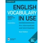 English Vocabulary in Use 4th Edition Pre-Intermediate and Intermediate with Answers with eBook