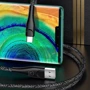 Кабель Usams USB Cable to USB-C Braided Data and Charging 2m Black (US-SJ395): Тип USB-C - USB-C