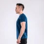 Спортивна футболка Peak FW691381-BLU S синя з принтом: Вид Спортивні футболки