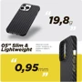 Чехол для iPhone ArmorStandart LikeCarbon MagCase Black for iPhone 14 Pro Max (ARM66366): Тип чехла накладка на заднюю часть