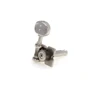 Колок Колки для гитары GRAPH TECH PRN-4624-N0 Ratio Electric 6-in-line Waffle, Vin. Nickel