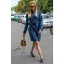 Сукня FLFashion Хоо ХПХ 3254 46 темно-синє повсякденне до середини стегна