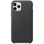 Чохол для iPhone Apple Leather Case Black (MX0E2) for iPhone 11 Pro Max: Матеріали шкіра