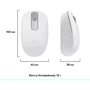 Мышь Logitech M196 Bluetooth White (910-007460) фото 7