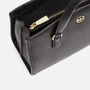Женская сумка тоут Michael Kors CHANTAL SM MSGR черная (30F2G7CM1T001): Застежка Молния