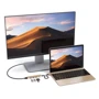 Адаптер Satechi Adapter USB-C to micro SD+SD+2xUSB3.0+USB-C Gold (ST-SCMA2G) фото 4