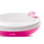 Тарілка для годування Nuvita з підігрівом 6м + Рожева (NV1427Pink): Матеріал пластик