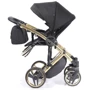 Универсальная коляска 2 в 1 Junama Diamond Onyx 03 (J-O-03): Ширина шасси 65 см